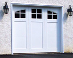 Vinyl Carriage House Garage Doors bring classic design to contemporary living.