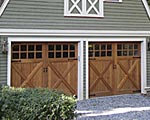 Our custom garage doors will complement your architecture perfectly